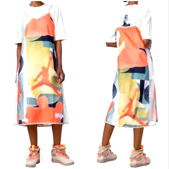 Jordan x Bephies Beauty Supply Women's Slip Dress - Picture 4 of 11